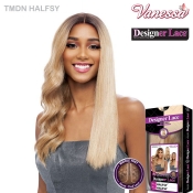 Vanessa Human Hair Blend Designer Lace Front Wig - TMDN HALFSY